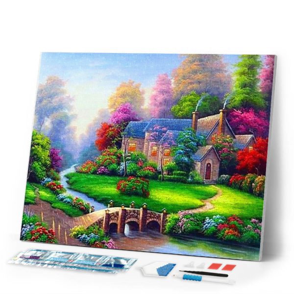 Diamond Painting - Villa with Nice Garden Online
