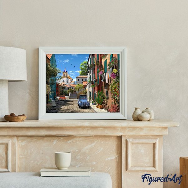 Alley and vintage car For Cheap - Image 3
