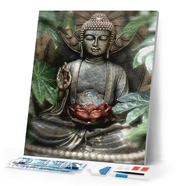 Diamond Painting - Buddha statue in peace Online now
