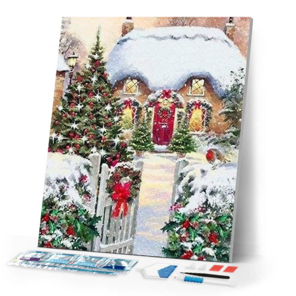 Diamond Painting - Winter House Online