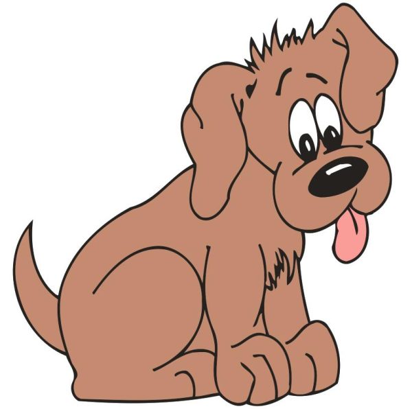 Children Painting kit Brown Dog Fashion