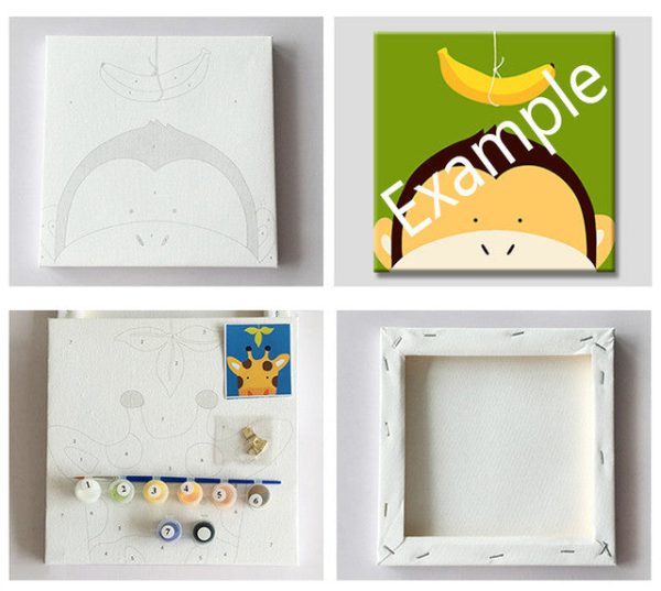 Children Painting kit Happy Pig Fashion - Image 3