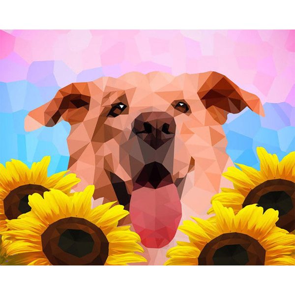 Polygon Art Dog Online - Image 2
