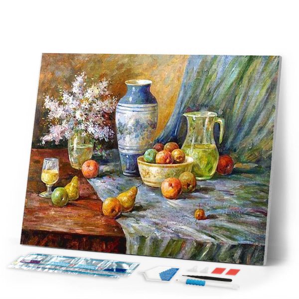 Diamond Painting - Fruits on table Online Sale