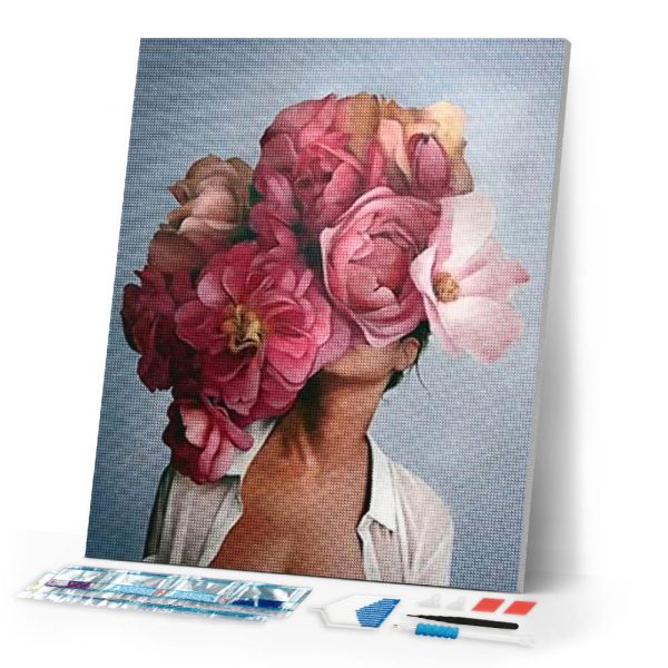 Diamond Painting - Flower Woman Discount