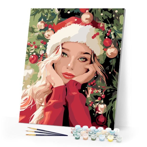 Christmas Cute Girl Discount