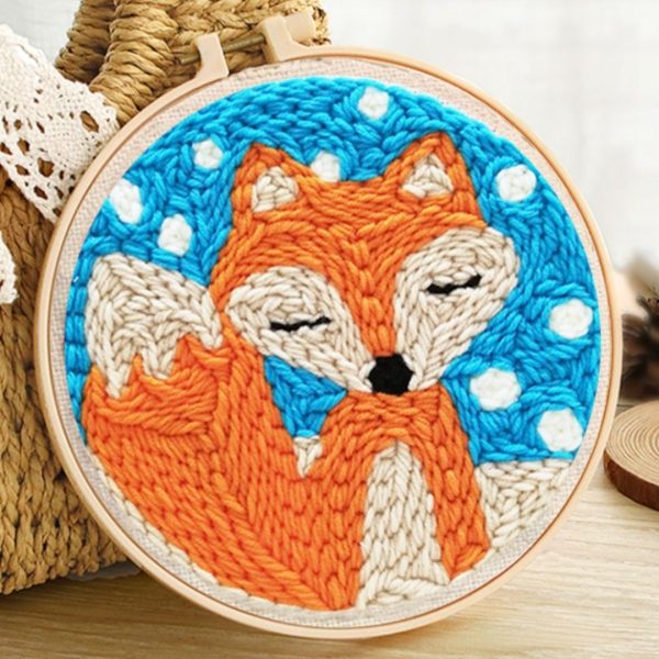 Punch Needle Kit - Fox in the Snow Online