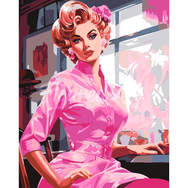 Vintage Pink Diva For Discount - Image 2